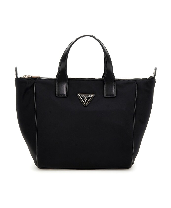nylon-handbag-with-faux-leather-trim