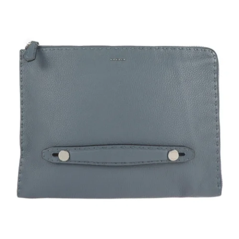 Fendi Vintage Pre-owned Fabric fendi-bags Gray Dames