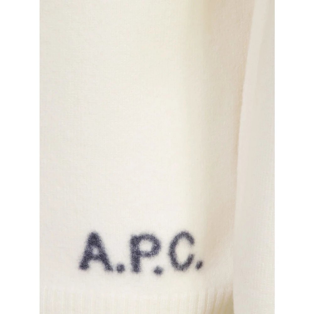 A.p.c. Beige Trui voor Stijlvolle Look Beige Heren