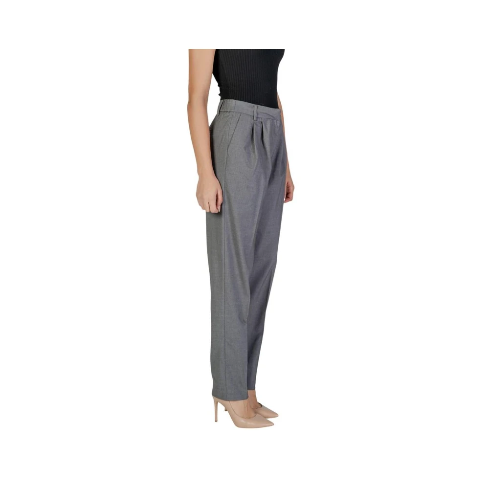 Vila Grijze Mix Herfst Winter Damesbroek Gray Dames