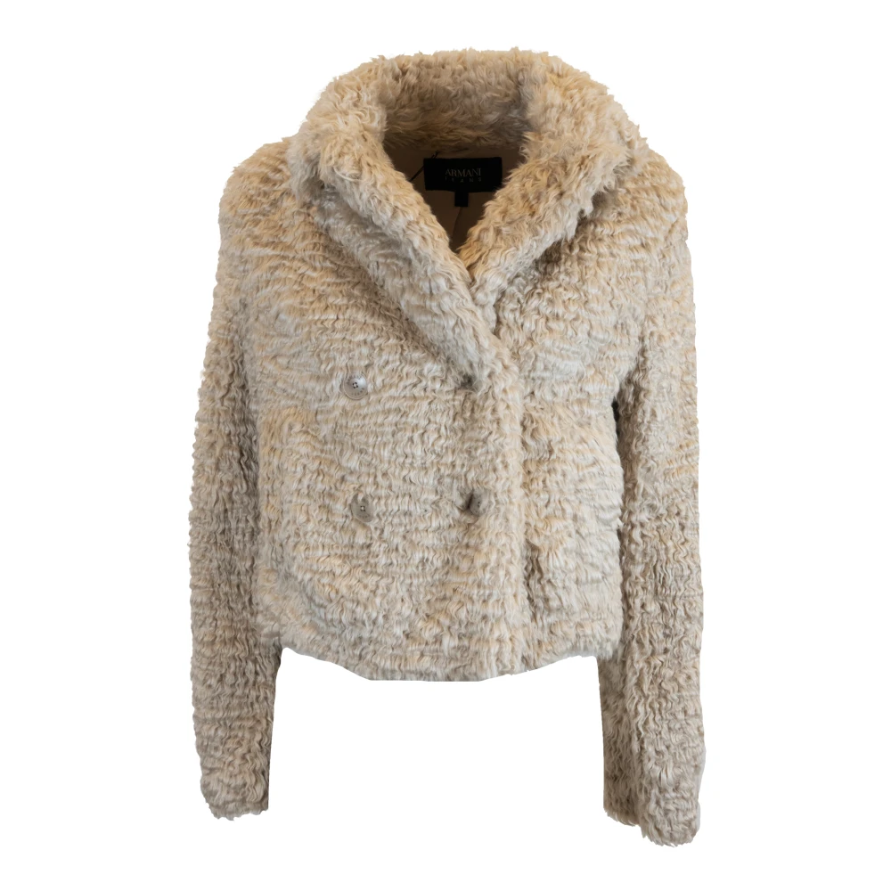 Armani Jeans Beige Licht Blouson Jack Beige Dames