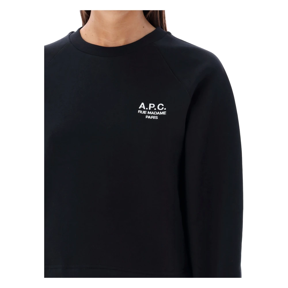 A.p.c. Oona Sweatshirt Black Dames