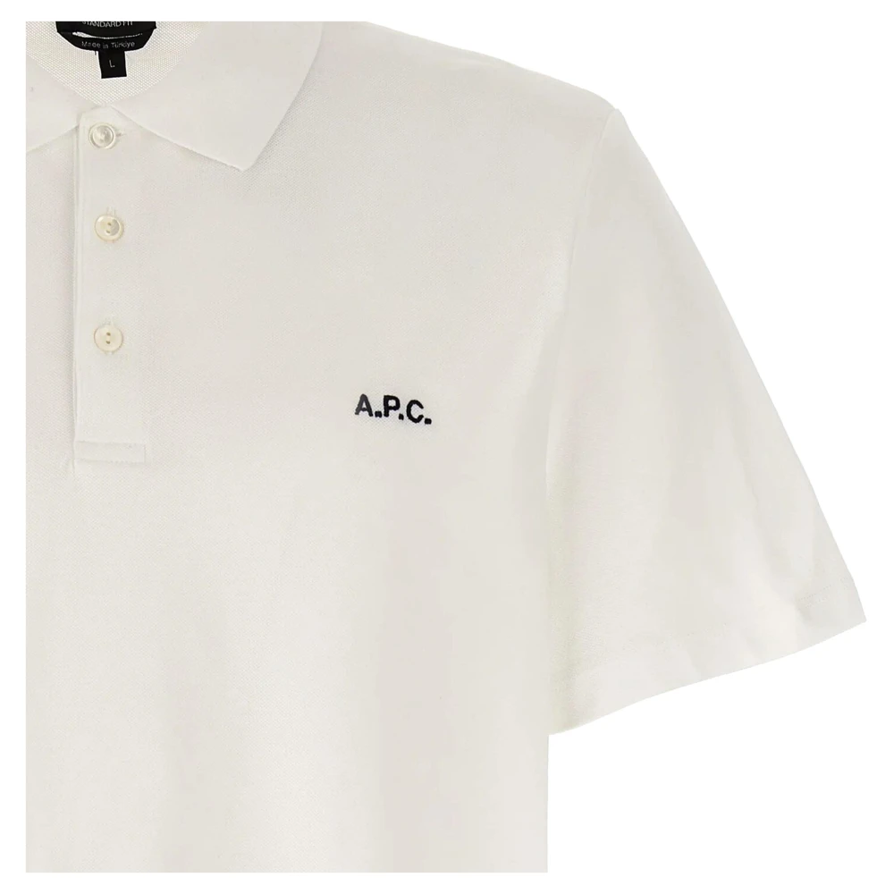 A.p.c. Polo shirt van hoogwaardige kwaliteit Beige Heren