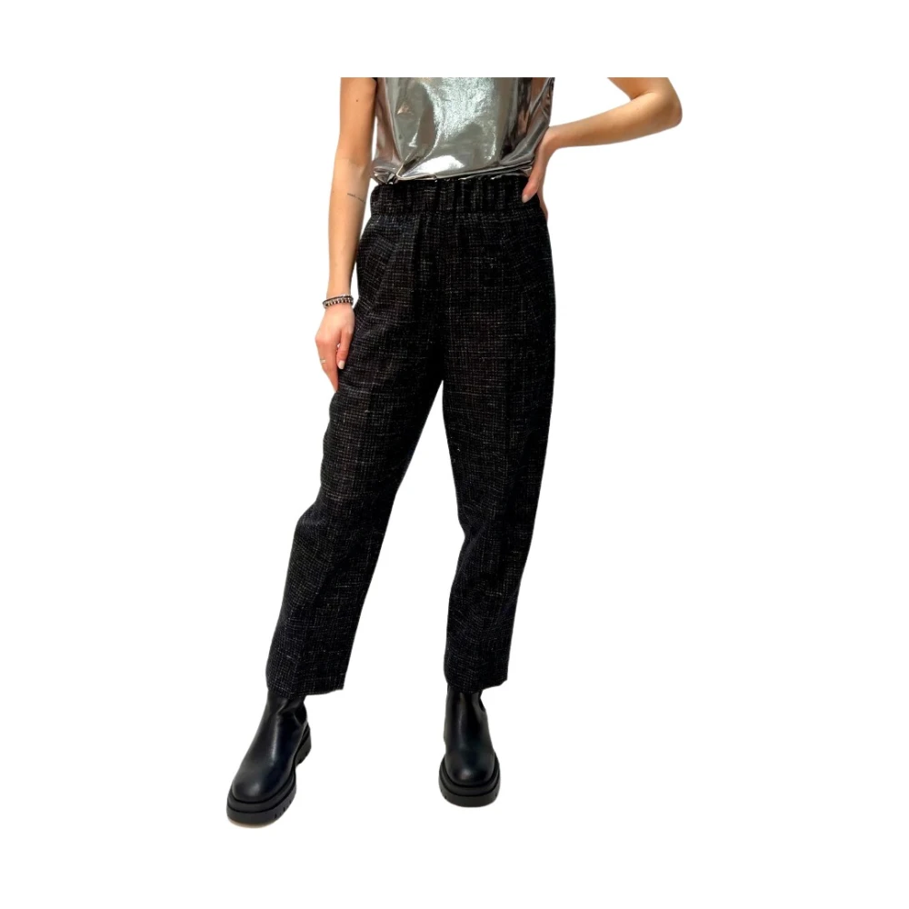 Tela Stijlvolle PantaloneD. Kilo Quad Black Dames