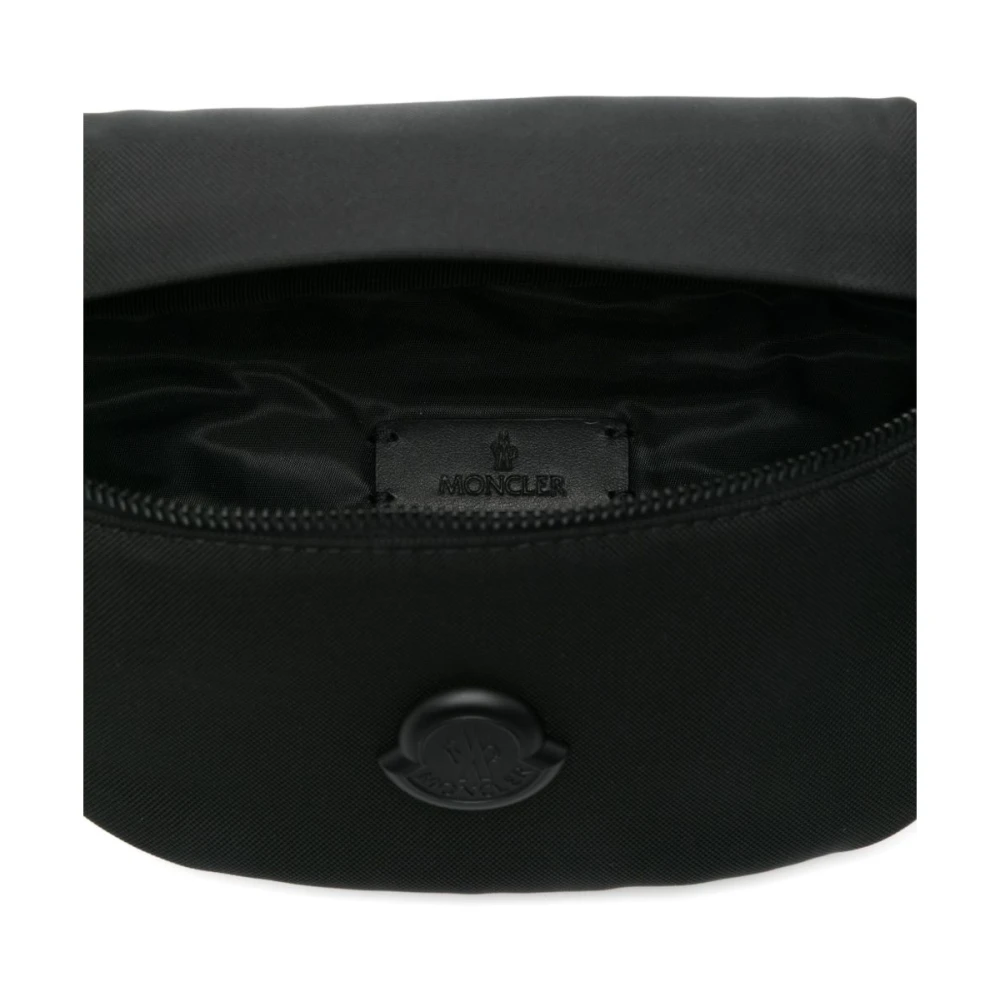 Moncler Zwarte Heuptas Stijlvol en Functioneel Black Heren