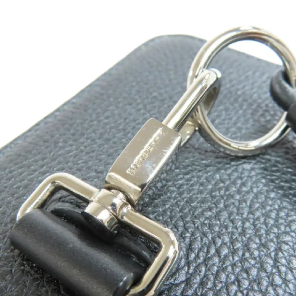 Burberry Vintage Pre-owned Leather wallets Black Dames