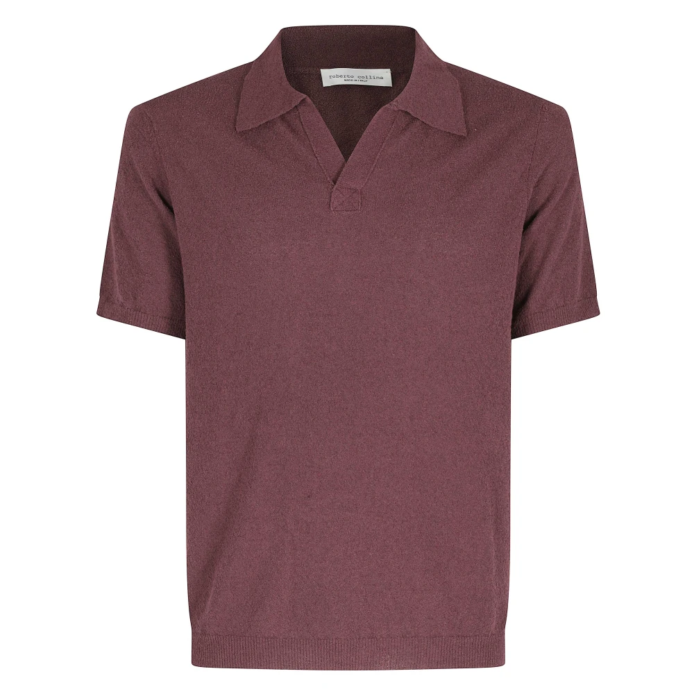 Roberto Collina Men's Red Polo Shirts - Polo Shirts - 2XL - Tops