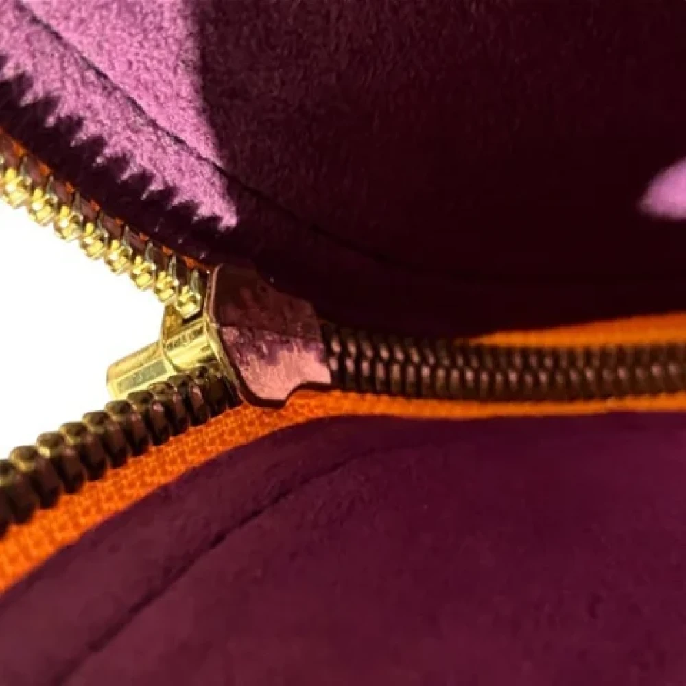 Louis Vuitton Vintage Pre-owned Leather handbags Yellow Dames