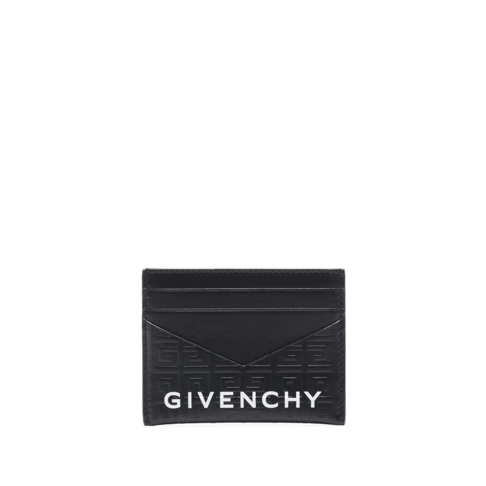 Givenchy Zwarte G Cut Cardholder Portemonnee Black Dames