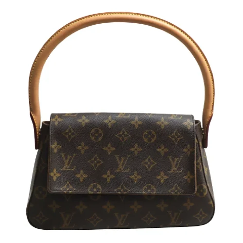 Louis Vuitton Vintage Pre-owned Canvas shoppers Brown Dames