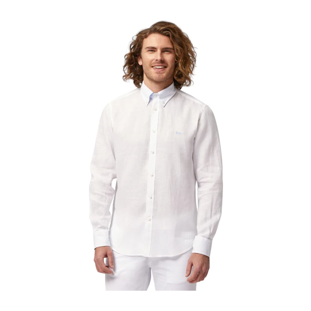 Harmont & Blaine Lange Mouw Shirt White Heren