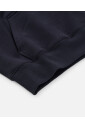sweat-a-capuche-en-boucle-lourde-bleu