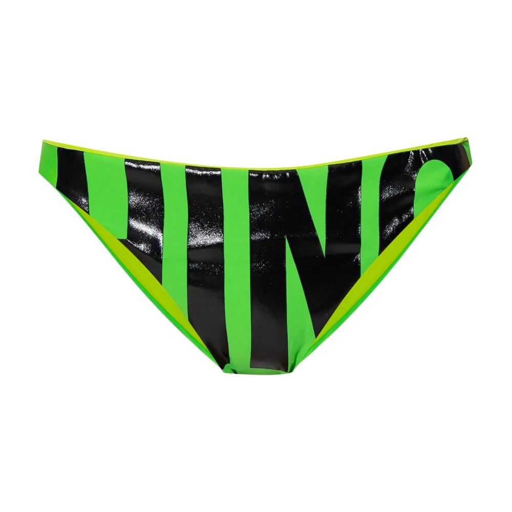Moschino Women's Green Bikini Briefs - Bikinis - M - Swimwear