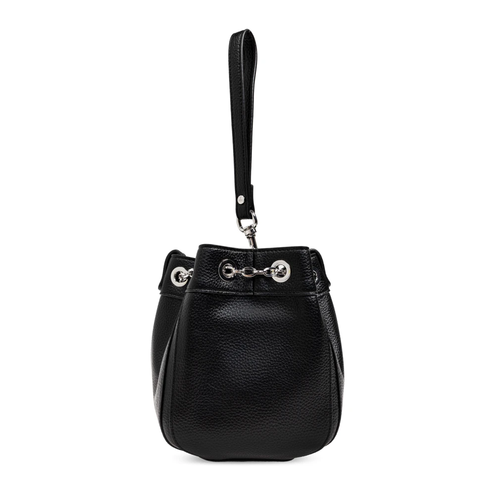 Vivienne Westwood Chrissy Small bucket tas Black Dames