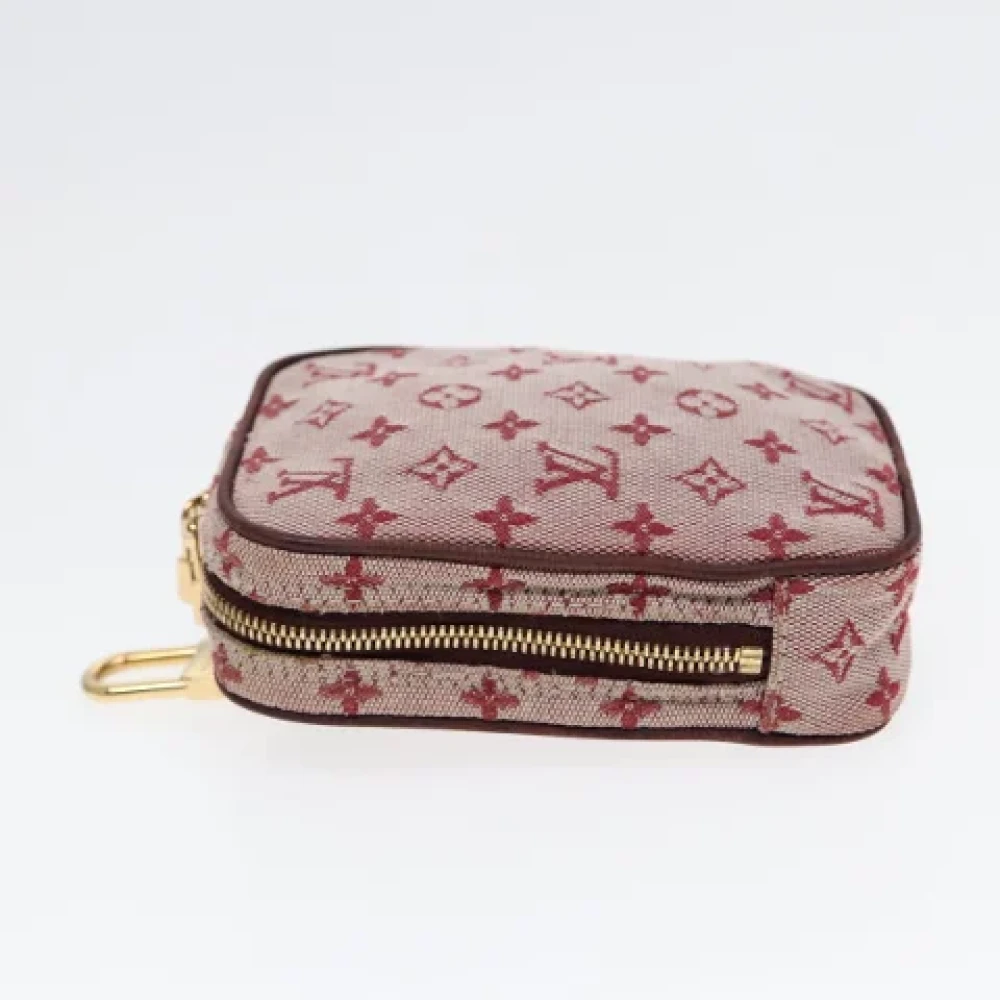 Louis Vuitton Vintage Pre-owned Canvas clutches Pink Dames