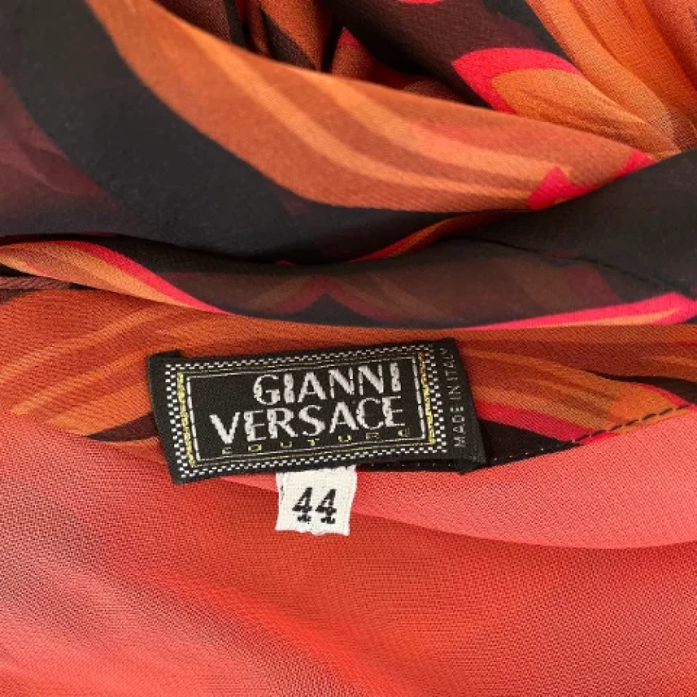 Versace Pre-owned Fabric tops Red Dames