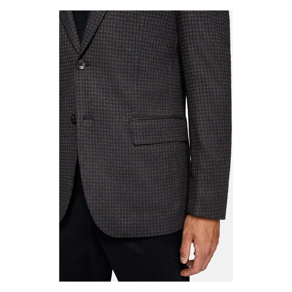 Boggi Milano Jersey Jack Brown Heren