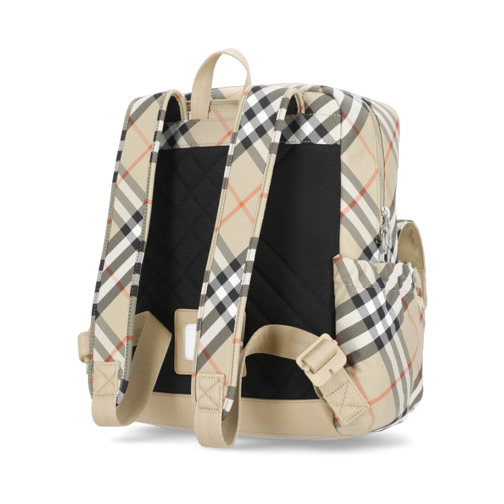 Burberry Kinderrugzak met ruitpatroon Beige Dames