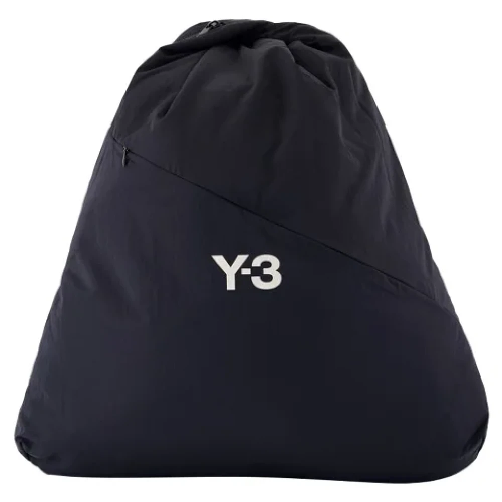 Y-3 Plastic backpacks Black Dames