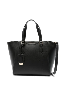 Svart Crossbody Tote Väska
