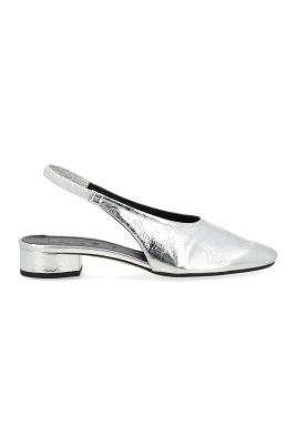 Dua Laminated Leather Slingback