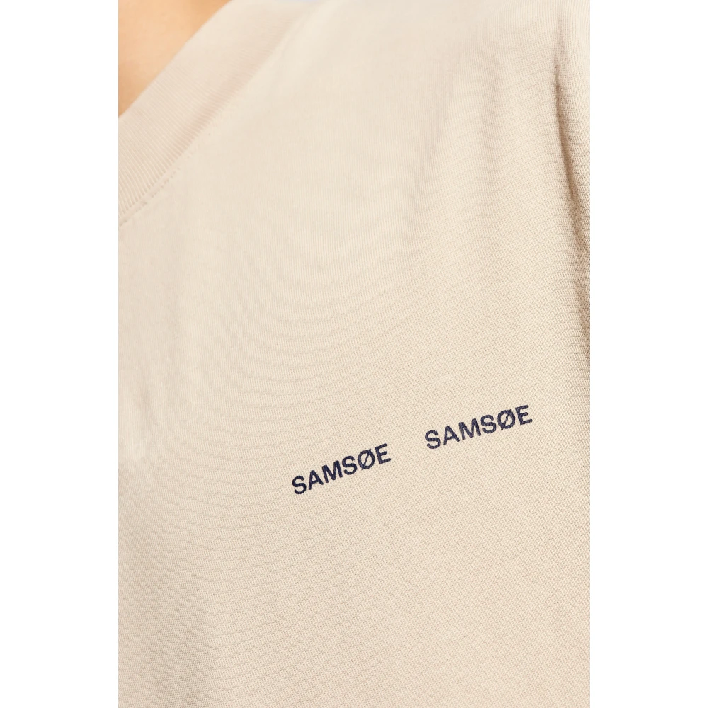 Samsøe Norsbro T-shirt Beige Heren