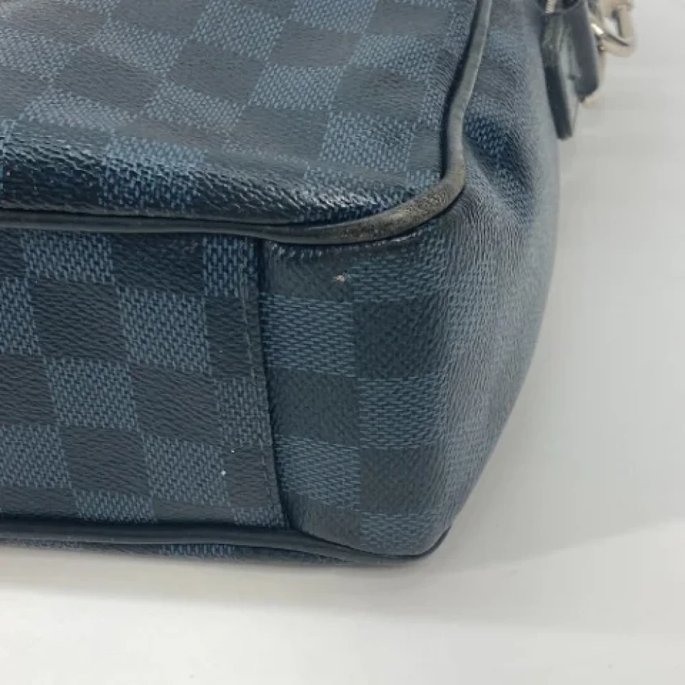 Louis Vuitton Vintage Pre-owned Fabric handbags Black Heren