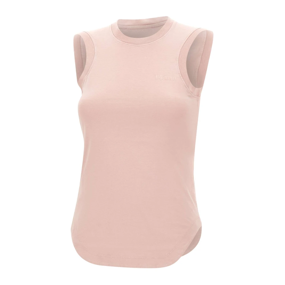The Attico Women's Pink Reese Tank Top - Sleeveless Tops - Xs - Tops