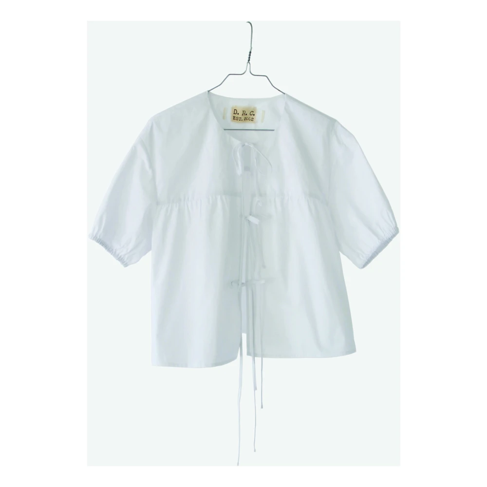 Designers Remix Claire Puff Shirt White Dames