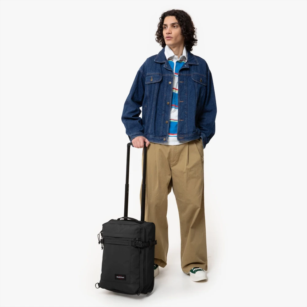 Eastpak Stijlvolle Rugzak met Trolleyband Black Heren