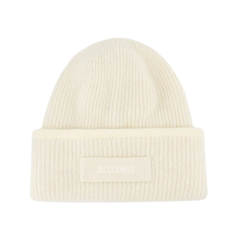 Jacquemus Unisex Stijlvolle Hoed Accessoires White Unisex