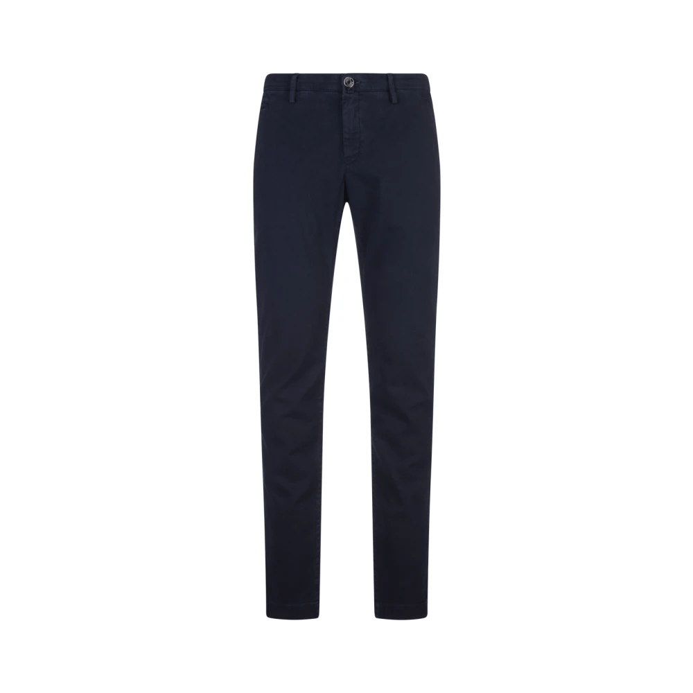 Jacob Cohën Blauwe Bobby Slim Fit Broek Blue Heren