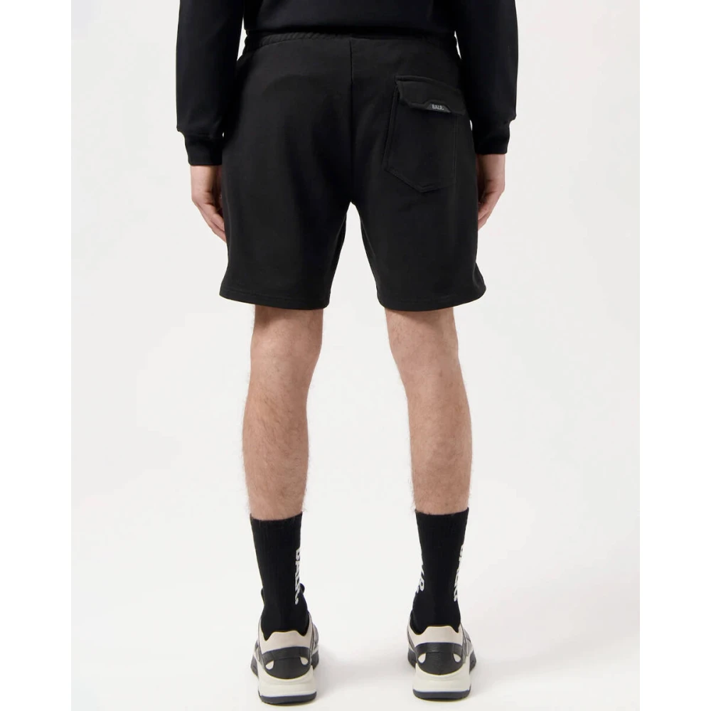 Balr. Korte Stijlvolle Zwarte Shorts Black Heren