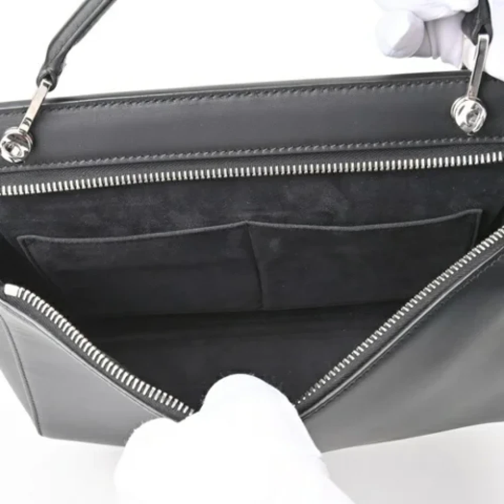 Fendi Vintage Pre-owned Leather fendi-bags Black Dames