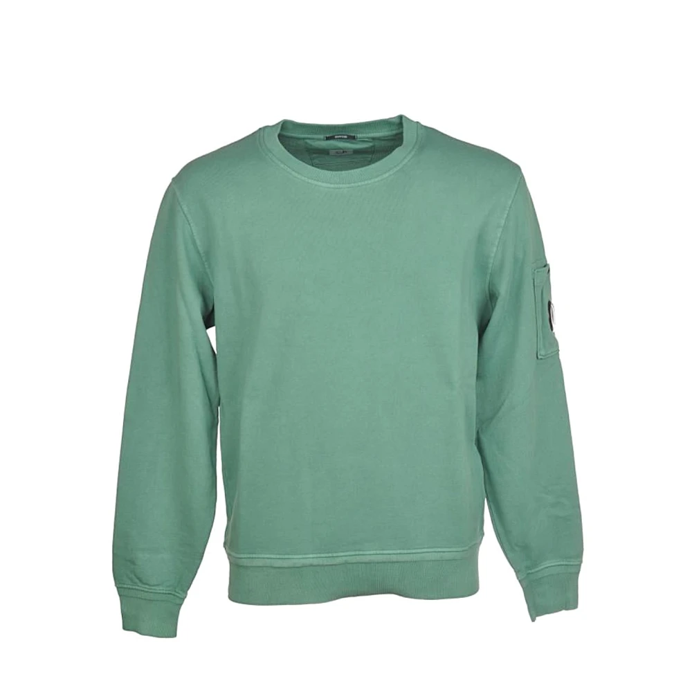 C.P. Company Stijlvolle Sweatshirt voor Mannen Green Heren