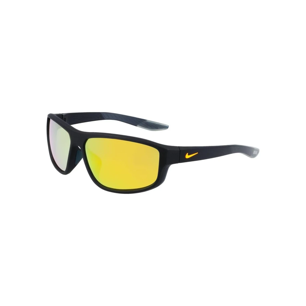 Nike Men's Black Injected Sunglasses With Gradient Lenses