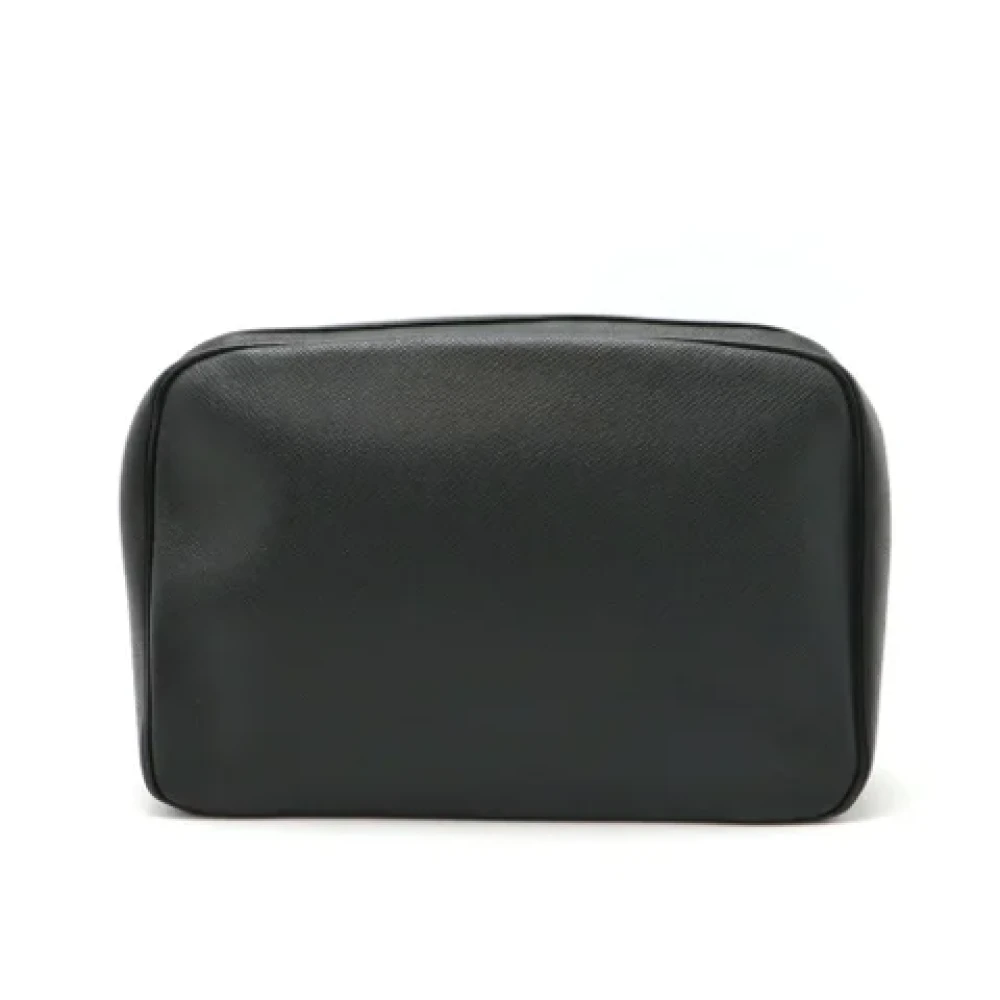 Louis Vuitton Vintage Pre-owned Leather travel-bags Black Dames