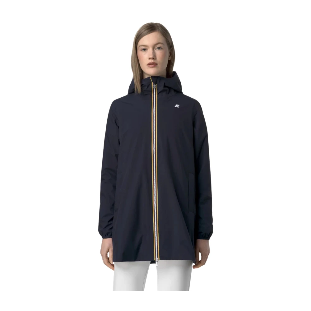 K-Way Femme Bleu Sport, Taille: 40 Fr Sophie Jacket
