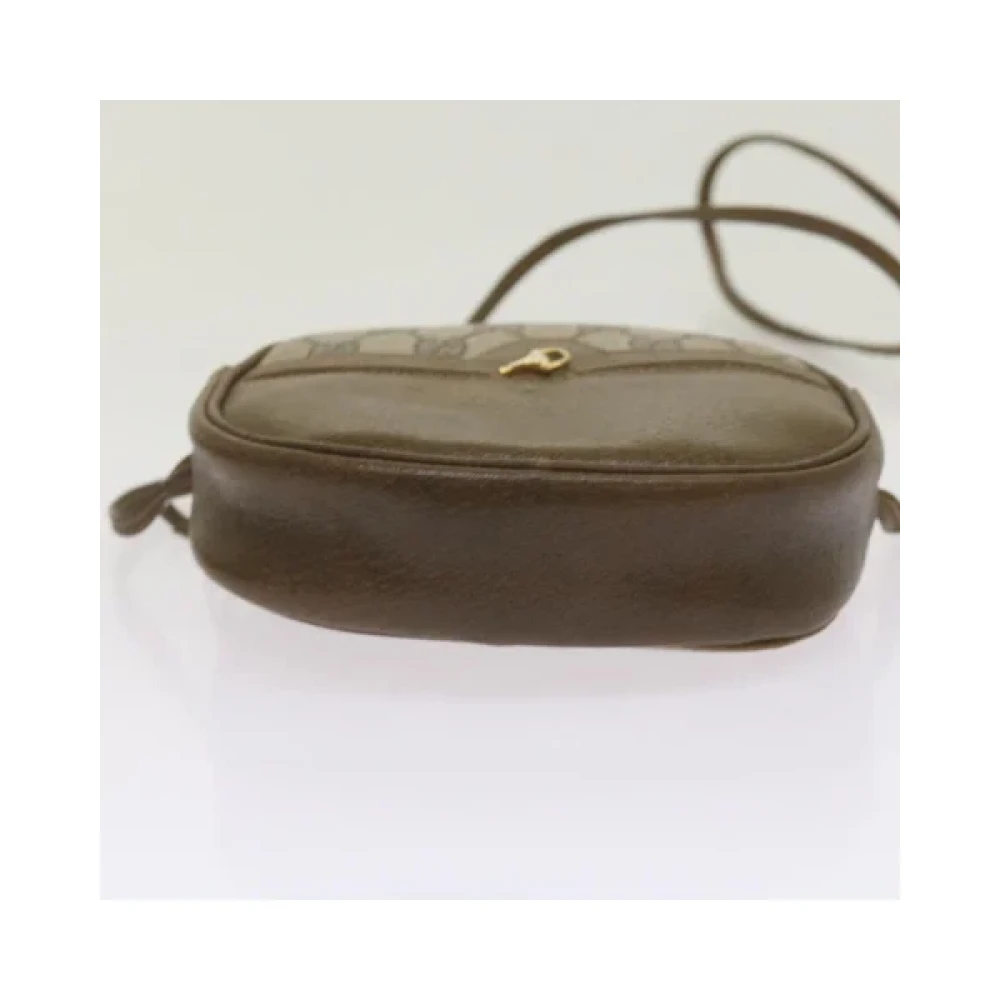 Gucci Vintage Pre-owned Canvas gucci-bags Beige Dames