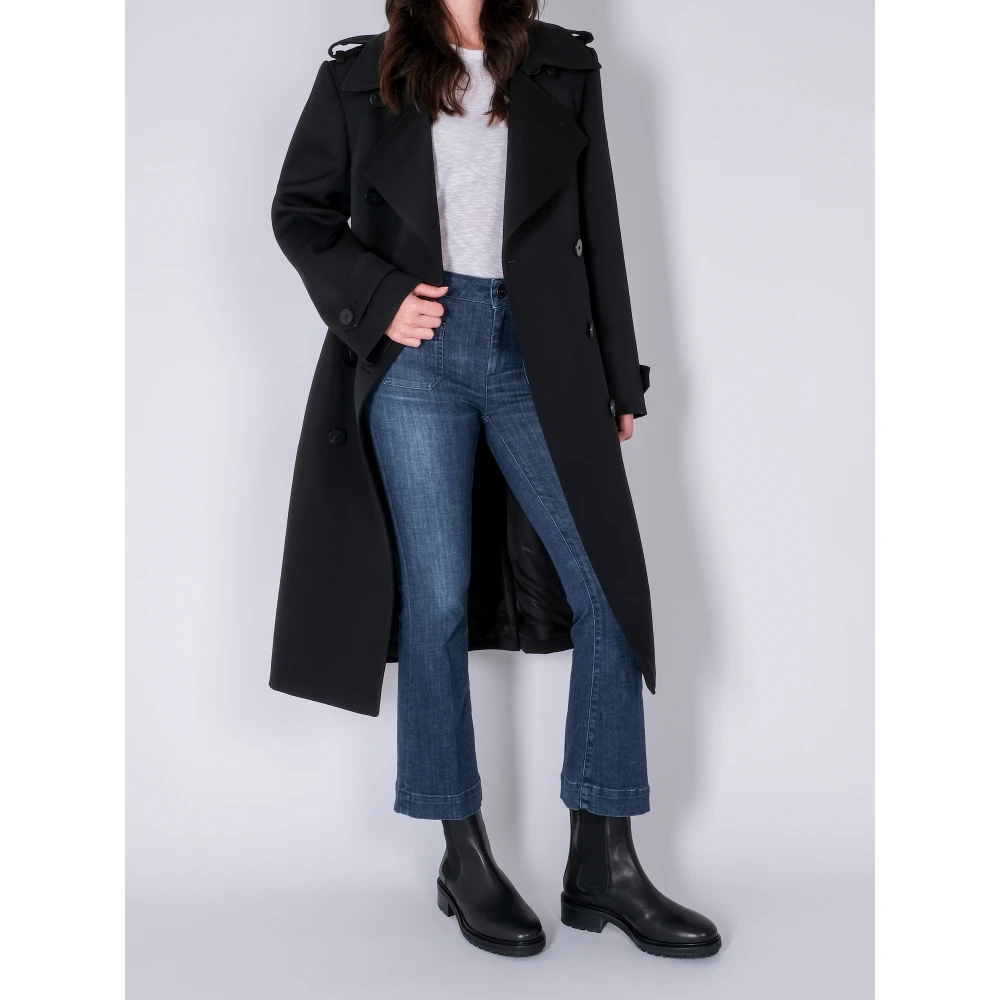 Seafarer Cropped Flared Jeans Francoise Blue Dames