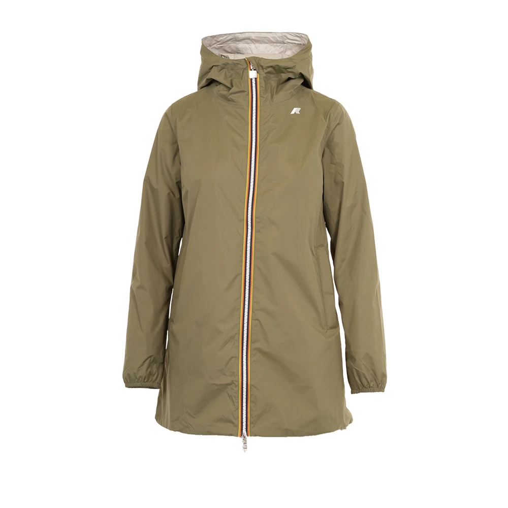 K-Way - Coats > Parkas - Green - K-Way - Modalova