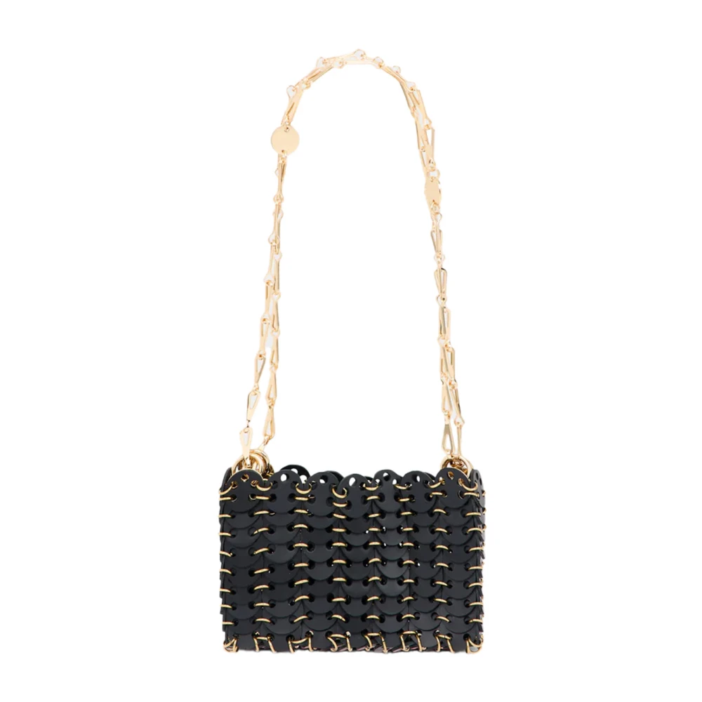 Rabanne Women's Black 1969 Nano Shoulder Bag