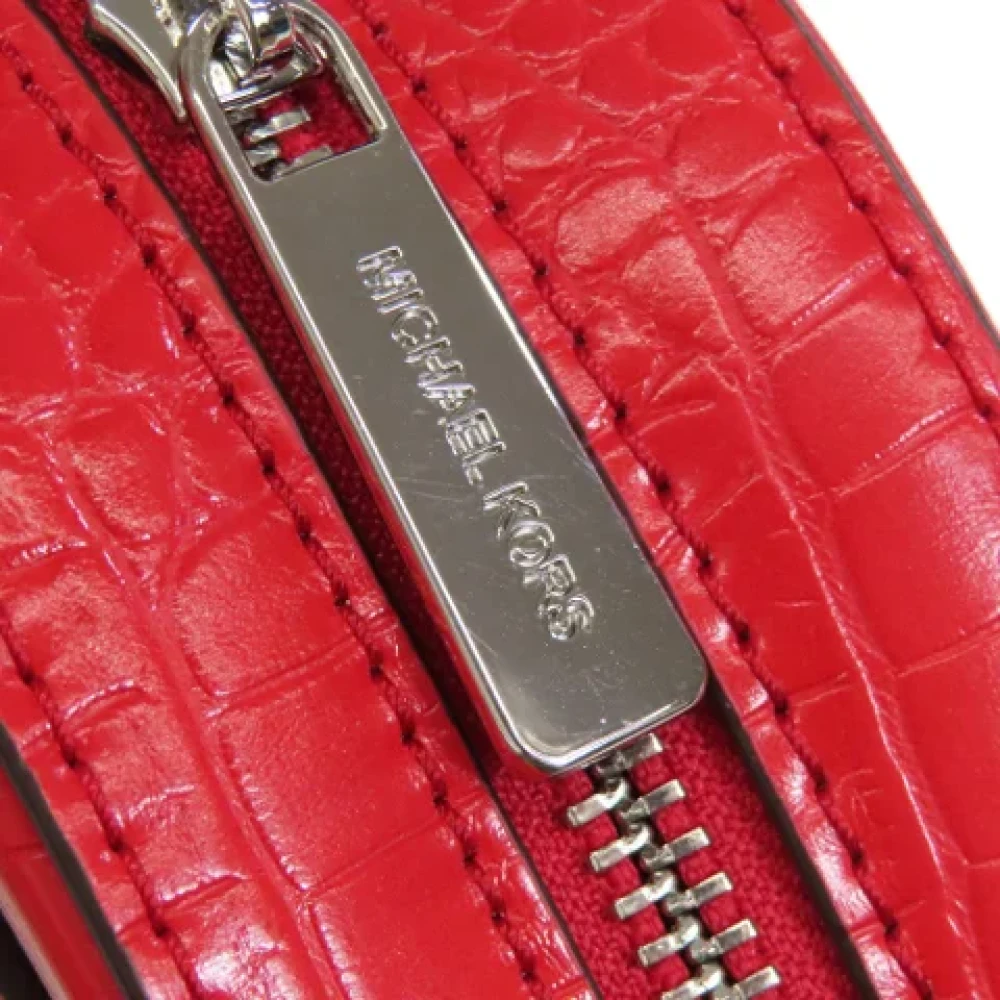 Michael Kors Pre-owned Leather shoulder-bags Red Dames