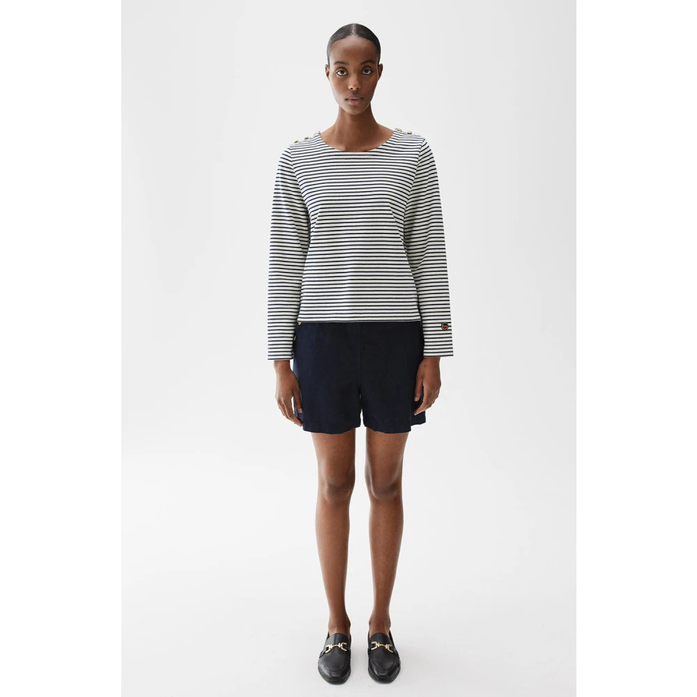 Busnel Long Sleeve Tops Black Dames