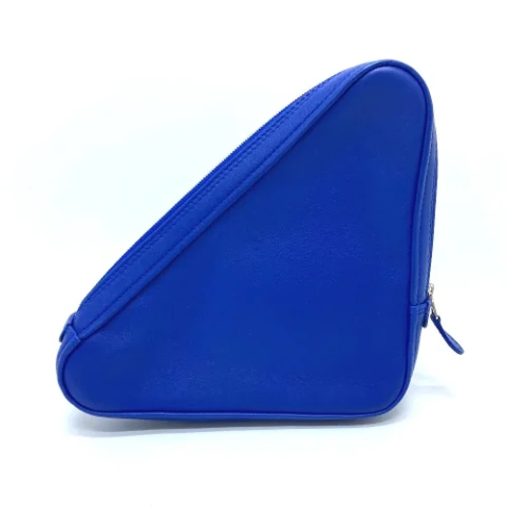 Balenciaga Vintage Pre-owned Leather balenciaga-bags Blue Dames