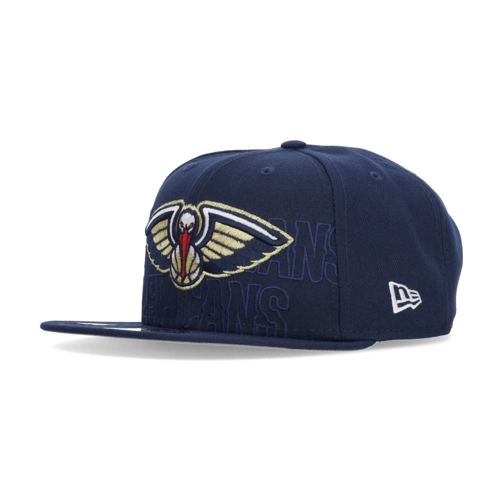New Era Unisex Blue Nba Draft 950 Flat Visor Cap