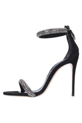 Scarlet Stratosphere Suede Sandals