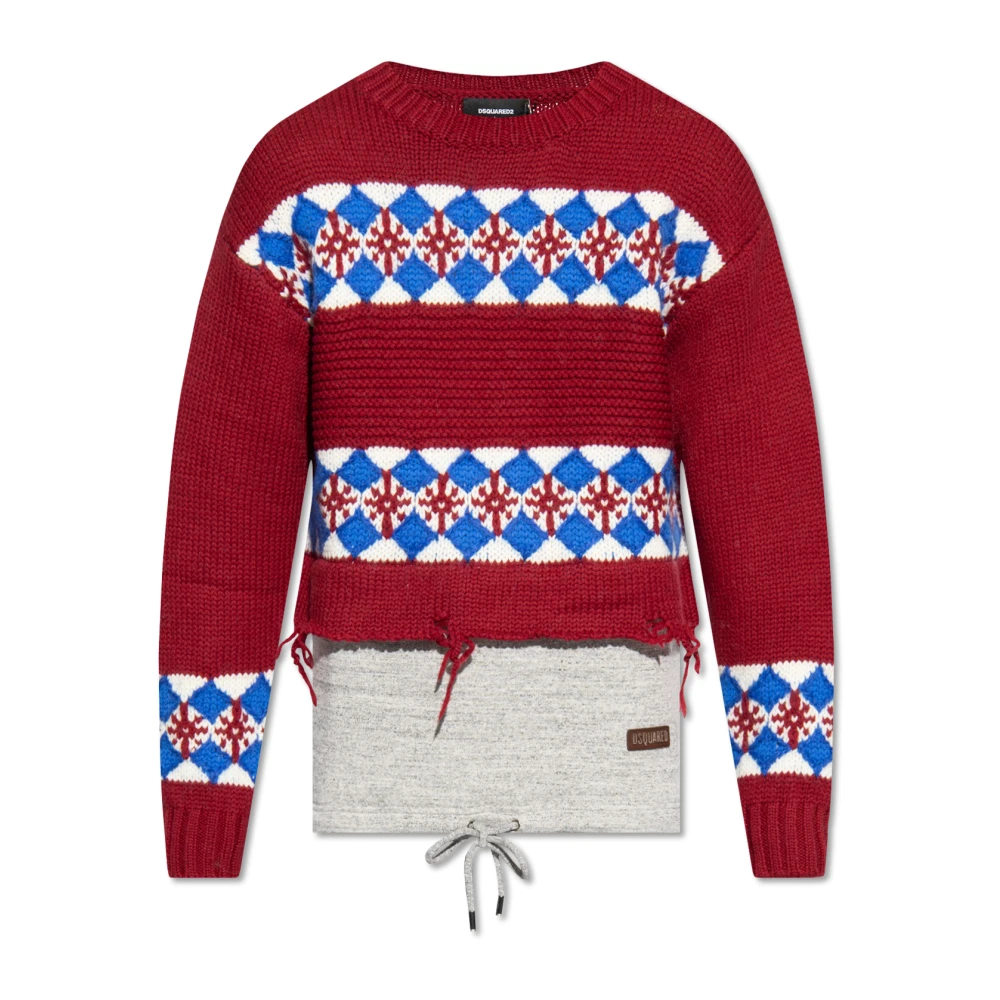 Knitwear > Round-neck Knitwear - - Dsquared2 - Modalova