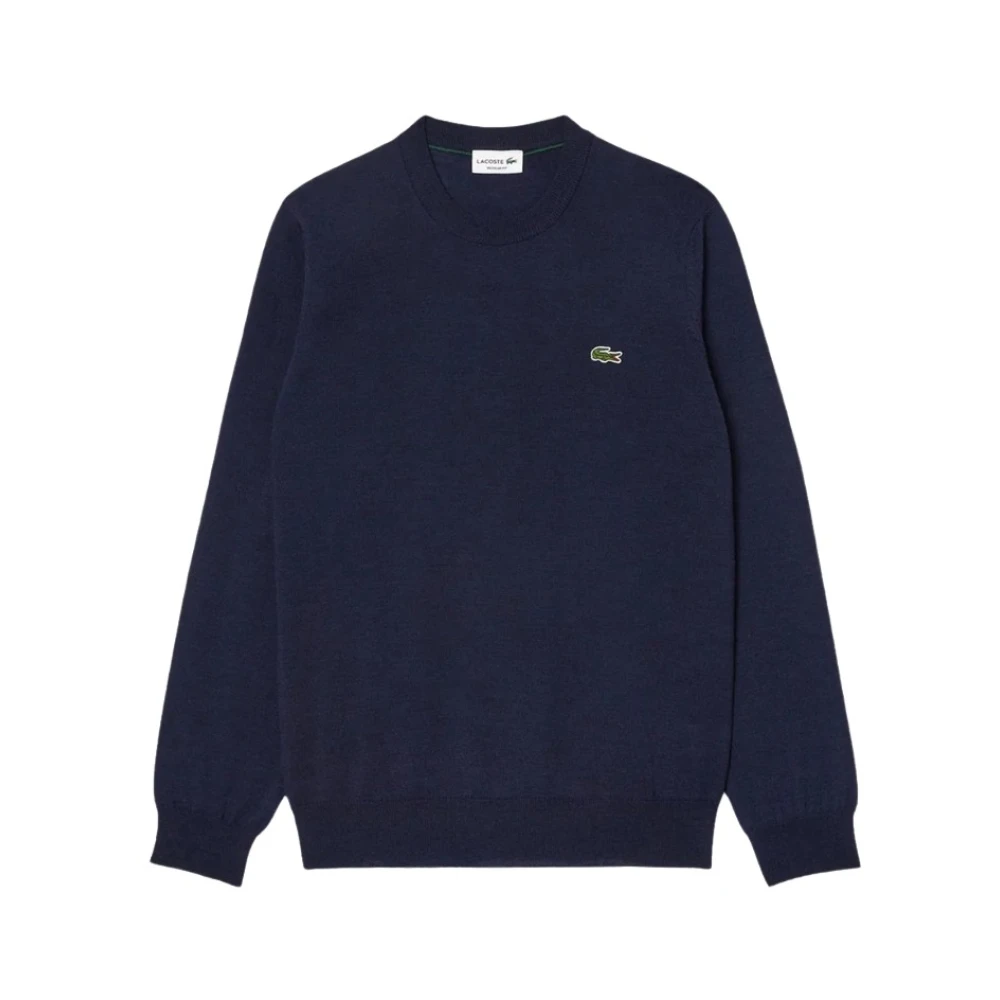 Lacoste Uomo Blu - Maglione Girocollo - Knitwear - S