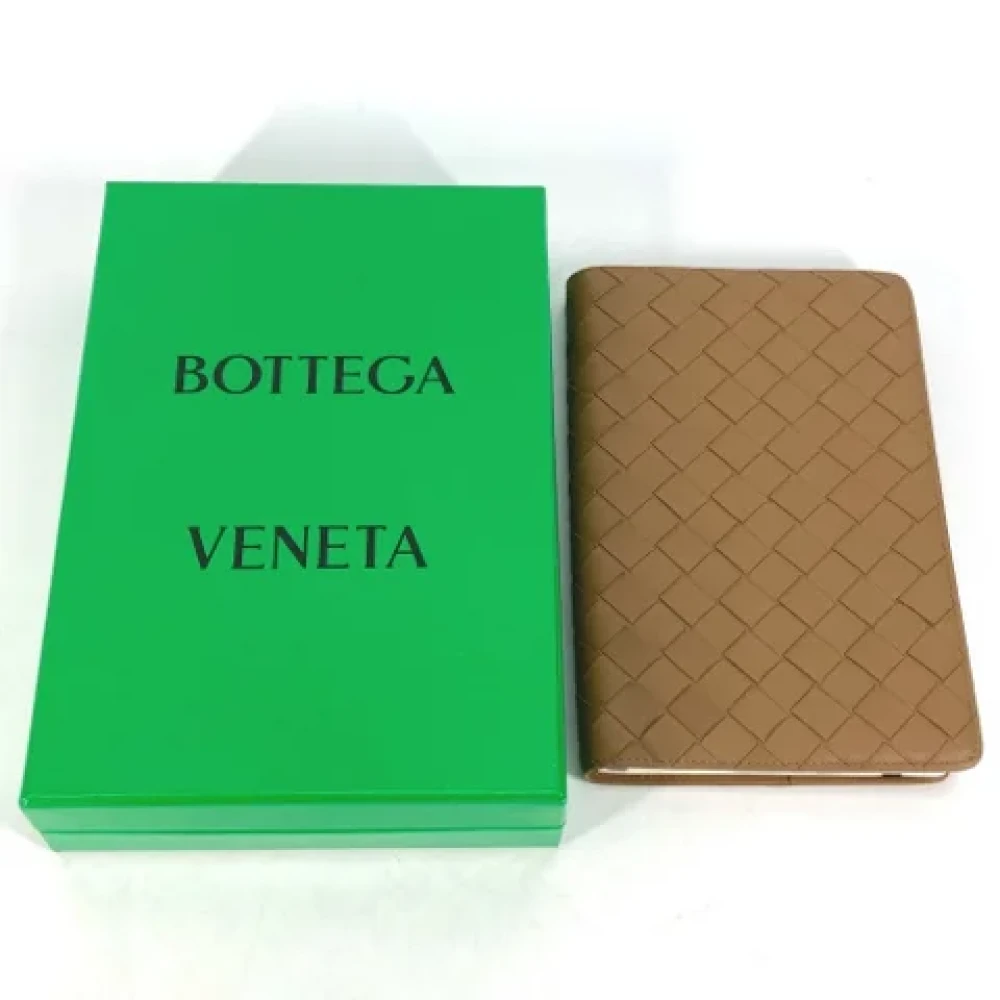 Bottega Veneta Vintage Pre-owned Leather wallets Brown Dames